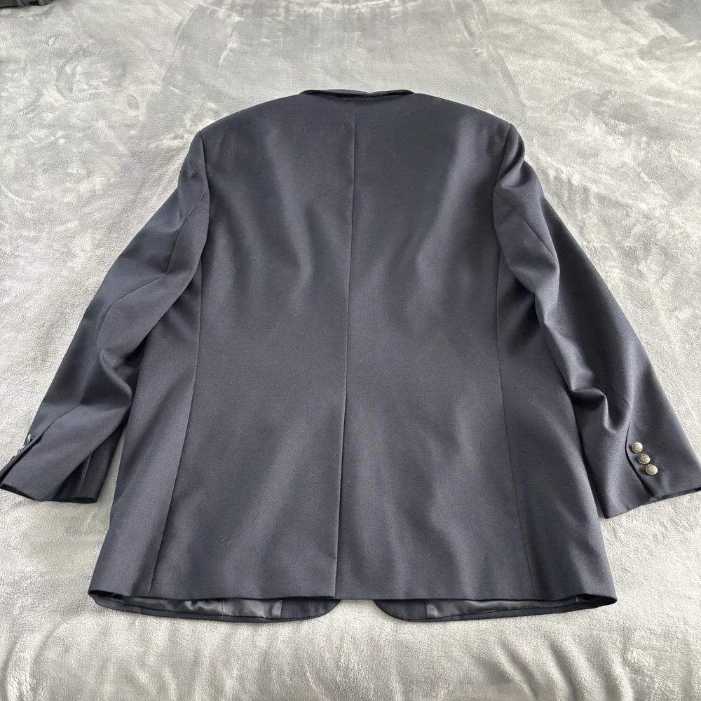 Bert Pulitzer Men's Navy Blue‎ Blazer Jacket Business Casual Professional 46L